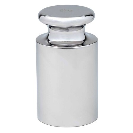 Globe Scientific Calibration Weight, 5kg, OIML Class F2, includes Statement of Accuracy GB-F2-5KG